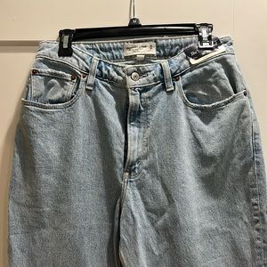 Abercrombie jeans The 90s Relaxed high rise curve love